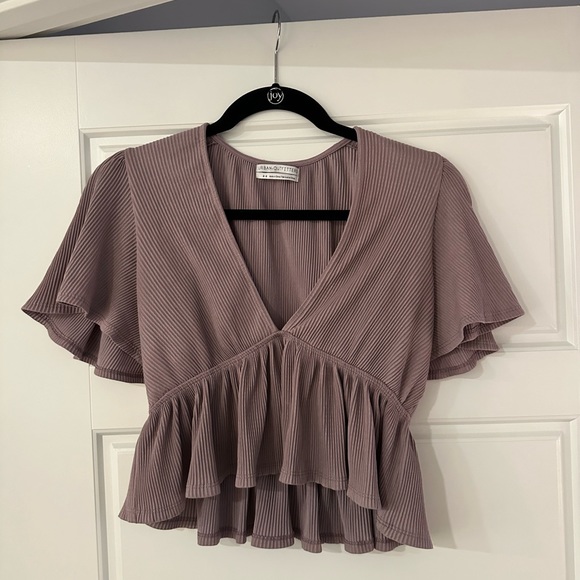 Urban Outfitters Tops - Urban Outfitters Smitten Peplum Top